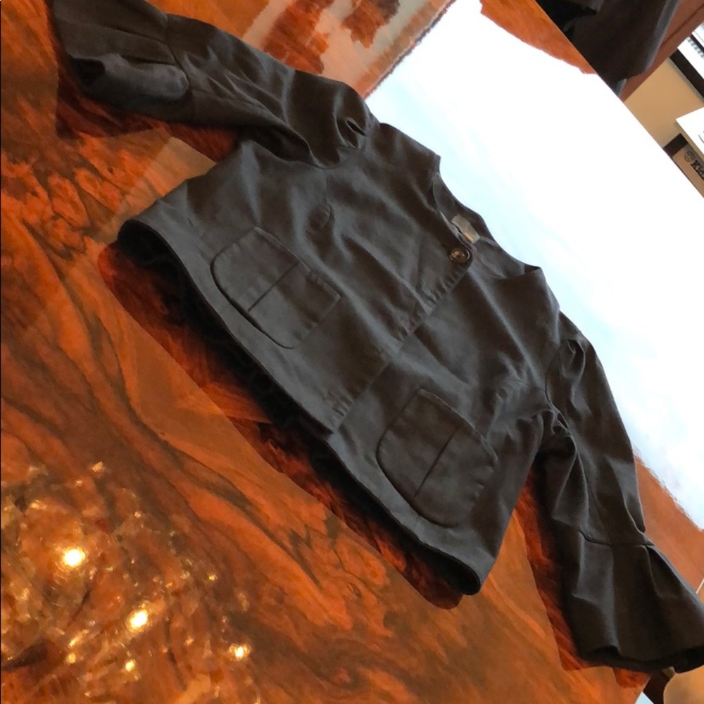Fendi Ruffle Sleeve Jacket - Picture 3 of 8